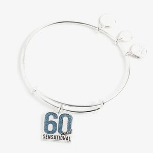 NWT Alex and Ani '60 and Sensational' Charm Bangle